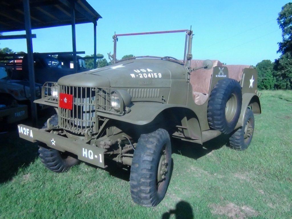 legendary 1941 Dodge 1/2ton Command car WC6 military