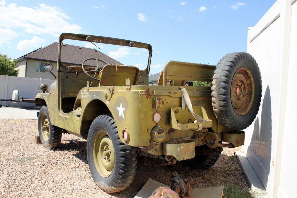 unrestored 1953 Willys M38a1 military