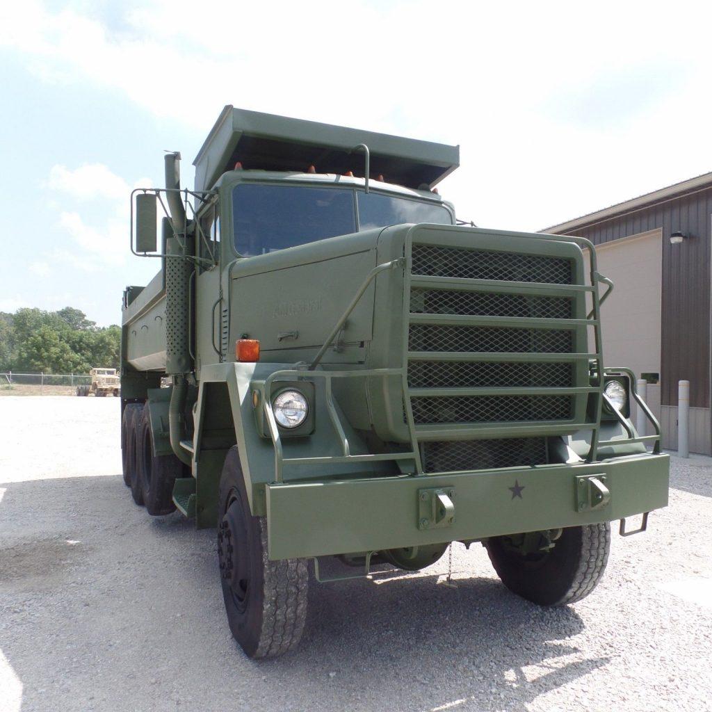 clean 1979 AM General M917 8×6 Military dump Truck