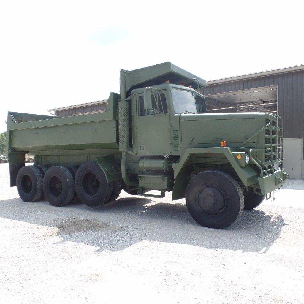 clean 1979 AM General M917 8×6 Military dump Truck