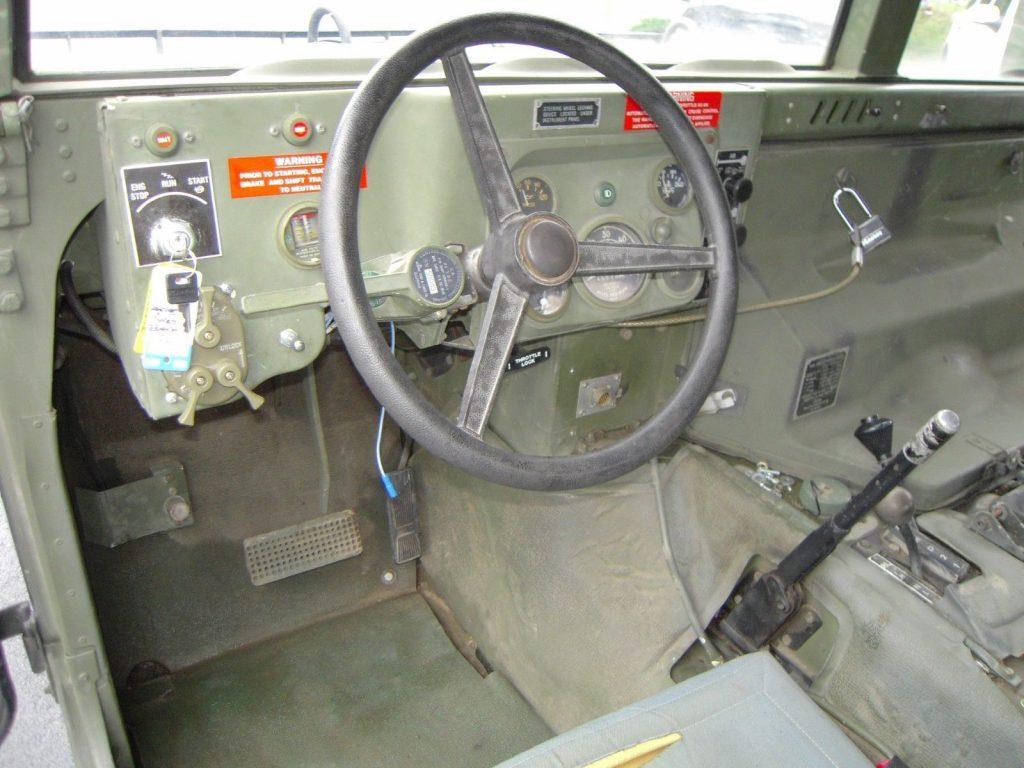 great running 1990 Hummer AM General military