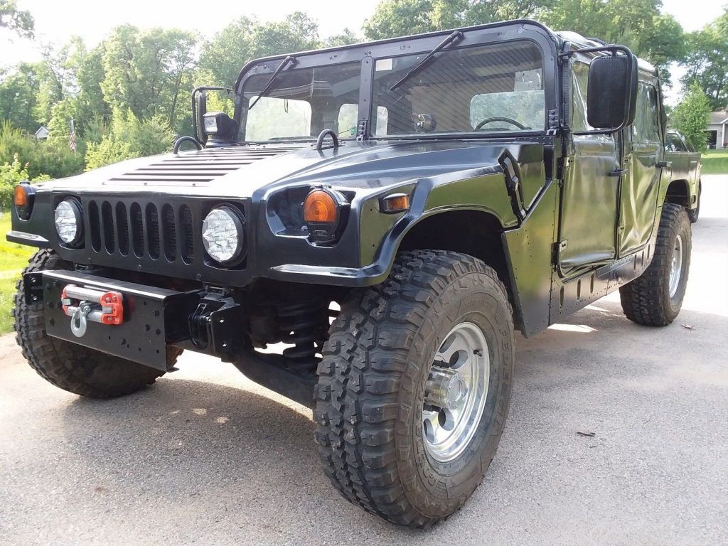 new paint 1990 Hummer h1 M998 700r4 HD Overdrive military