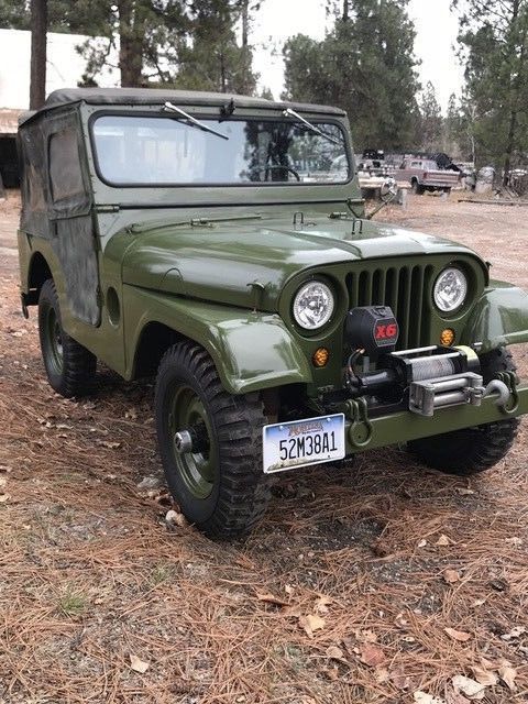 restored 1952 Willys M38a1 Jeep military
