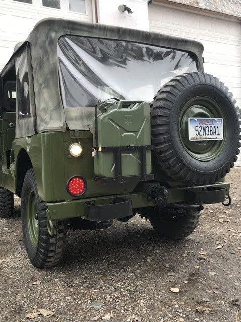 restored 1952 Willys M38a1 Jeep military