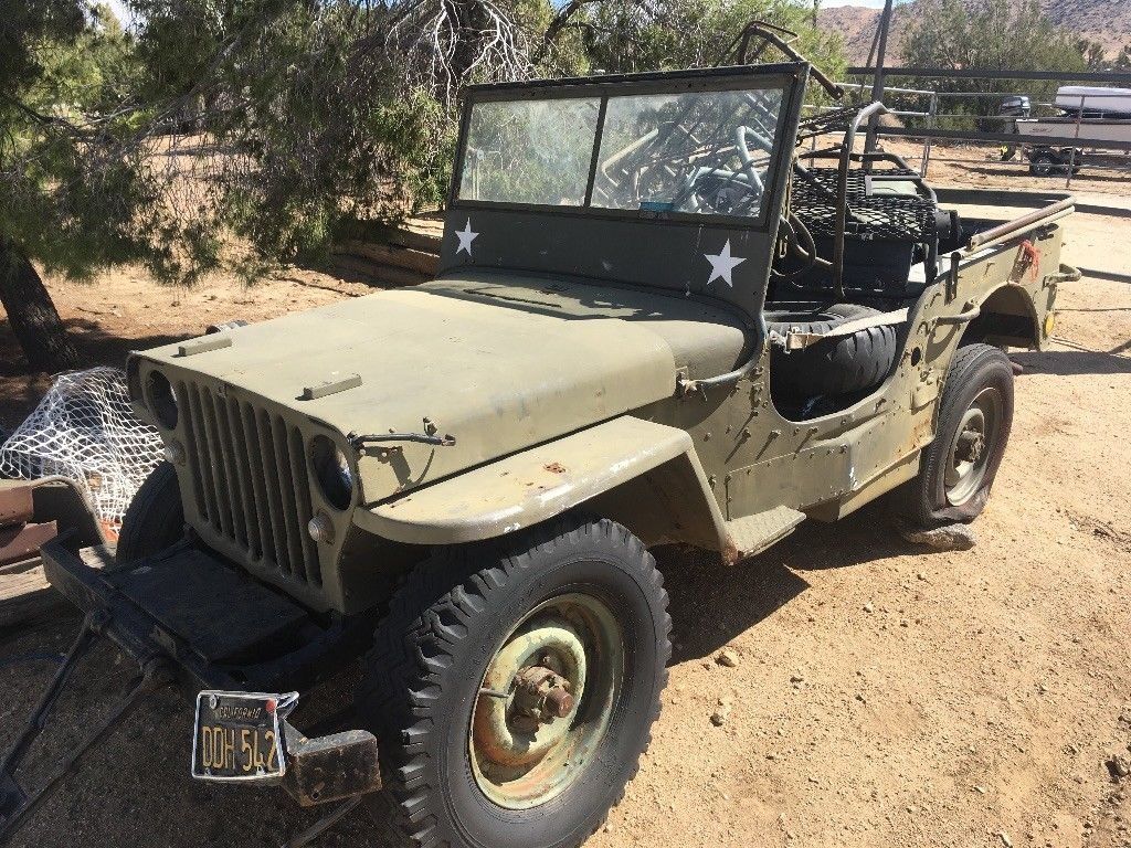rust free 1945 Ford gpw army Jeep military