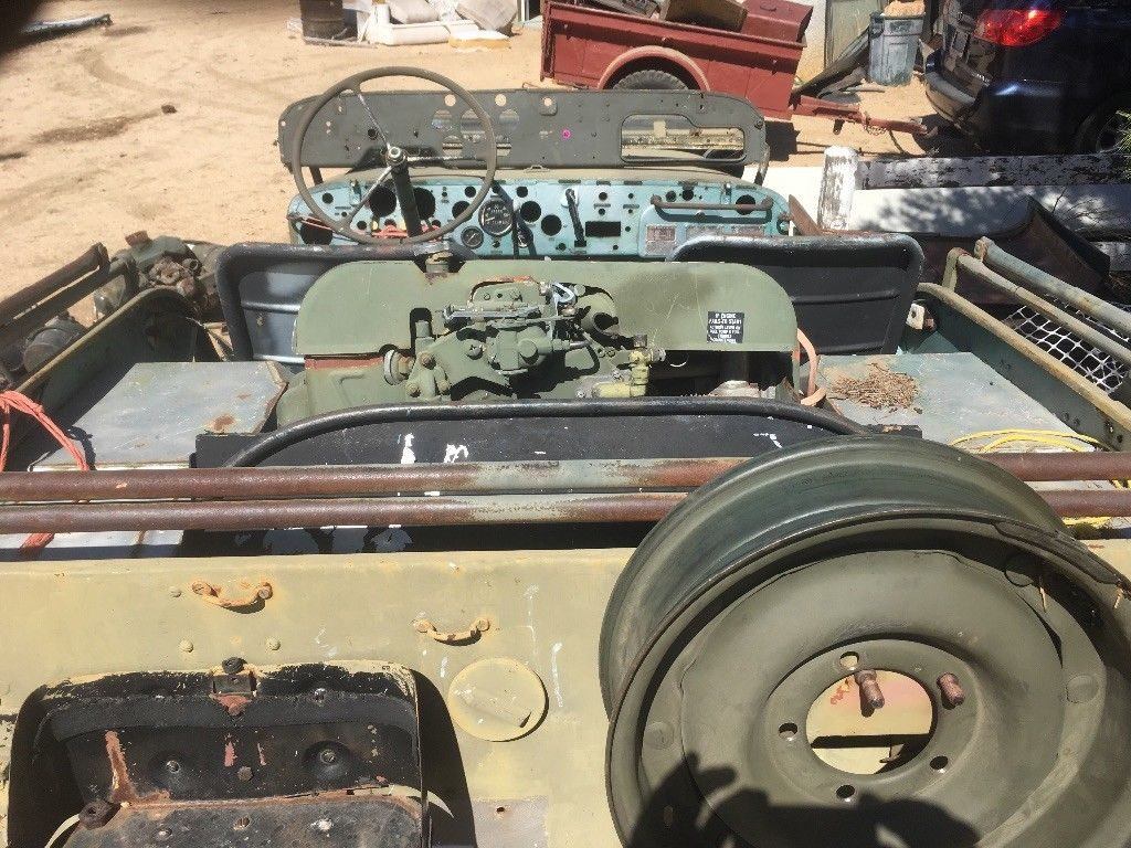 rust free 1945 Ford gpw army Jeep military