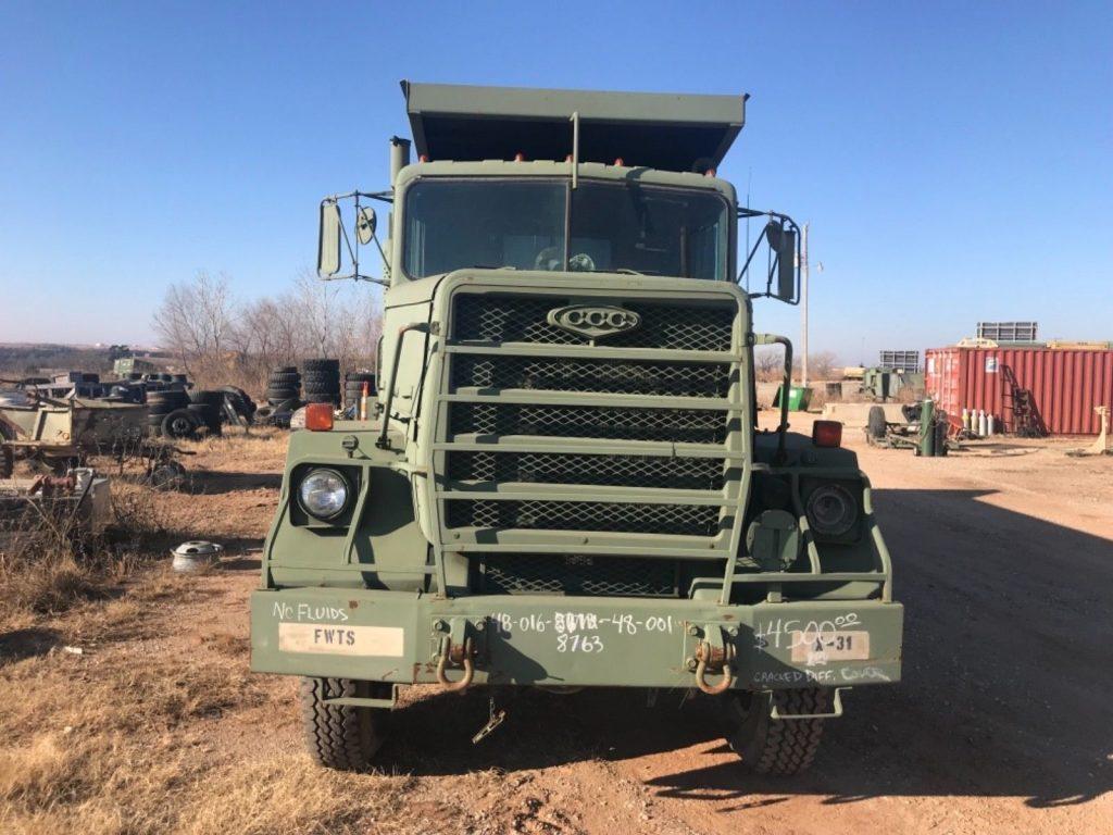 very solid 1979 AM General M917 dump truck military