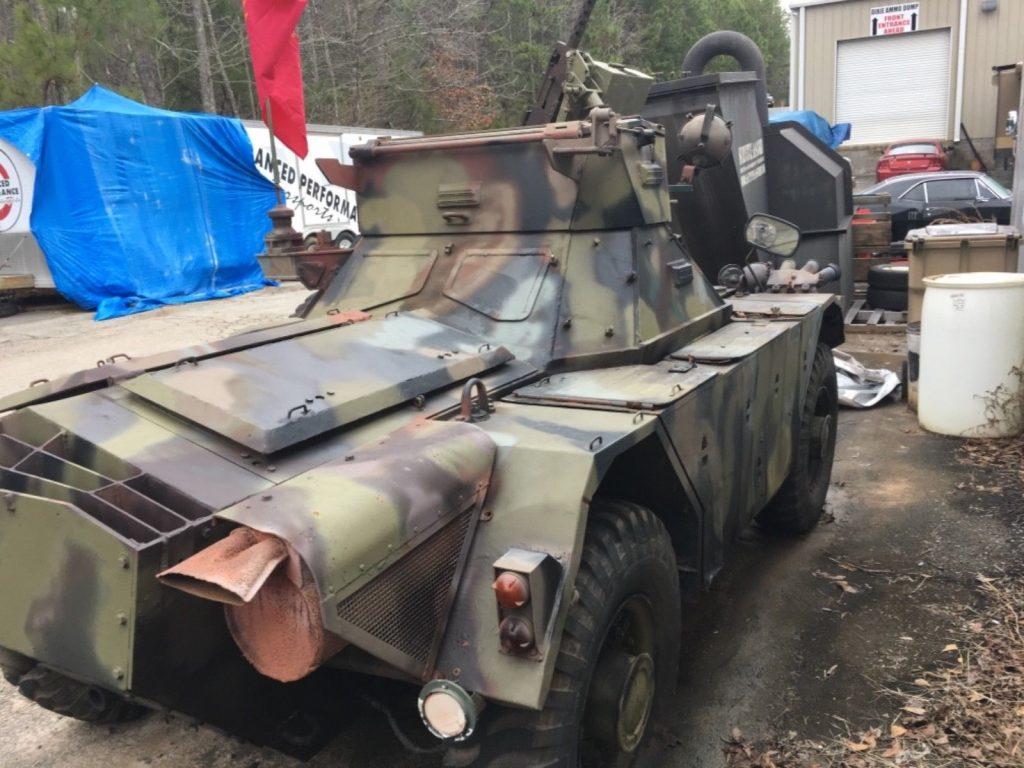 blast to drive 1958 Daimler British Ferret 4×4 Armored Scout car military