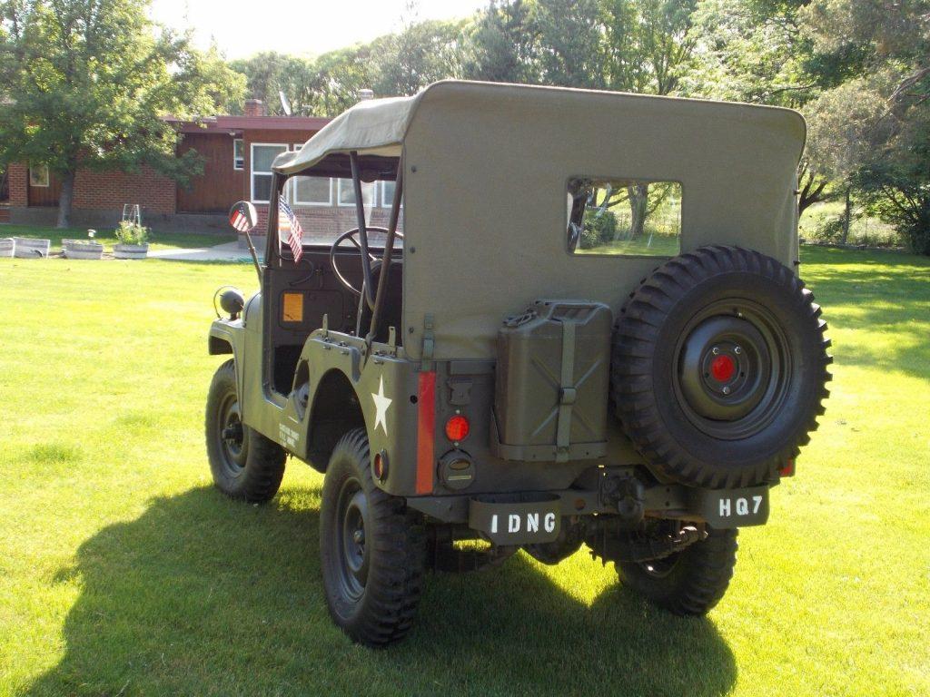 restored 1954 Willys M38A1 military