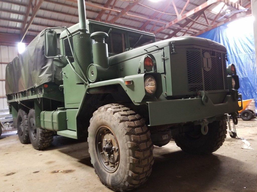 low mileage 1993 AM General M35 A3 2 1/2 Ton 6×6 military