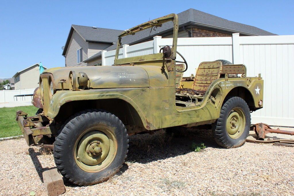 unrestored 1953 M38a1 Willys MD Military Jeep