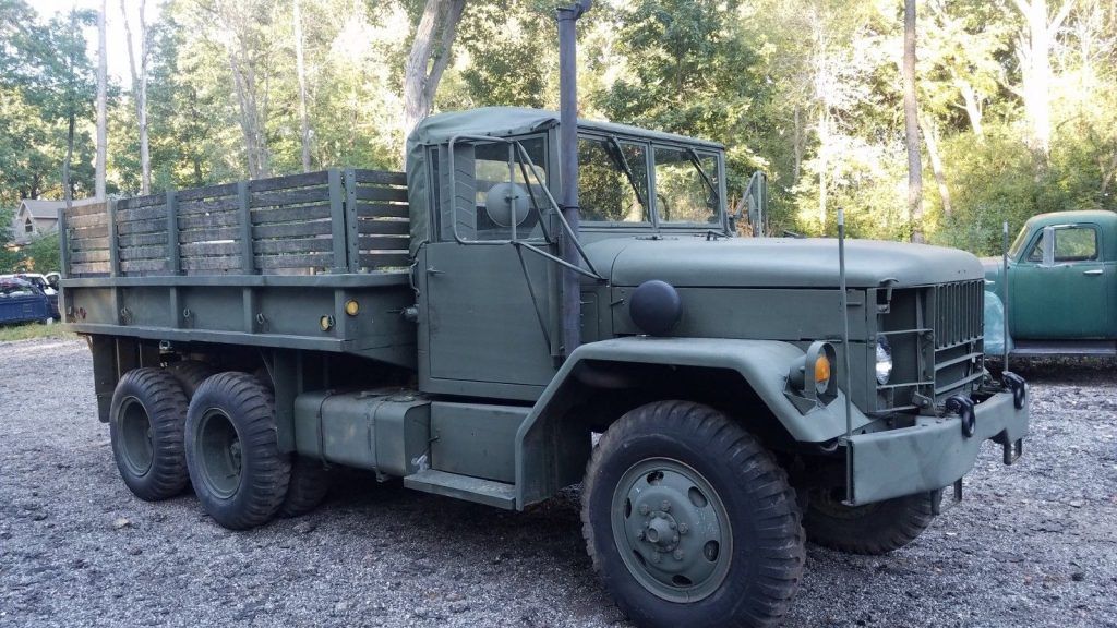 runs and drives 1957 AM General Utica Bend military truck