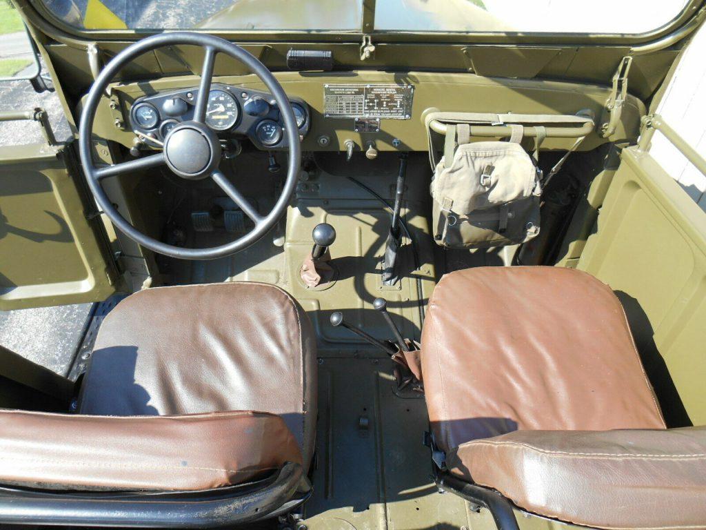rare 1963 GAZ 69 Military Troop Hauler and Trailer