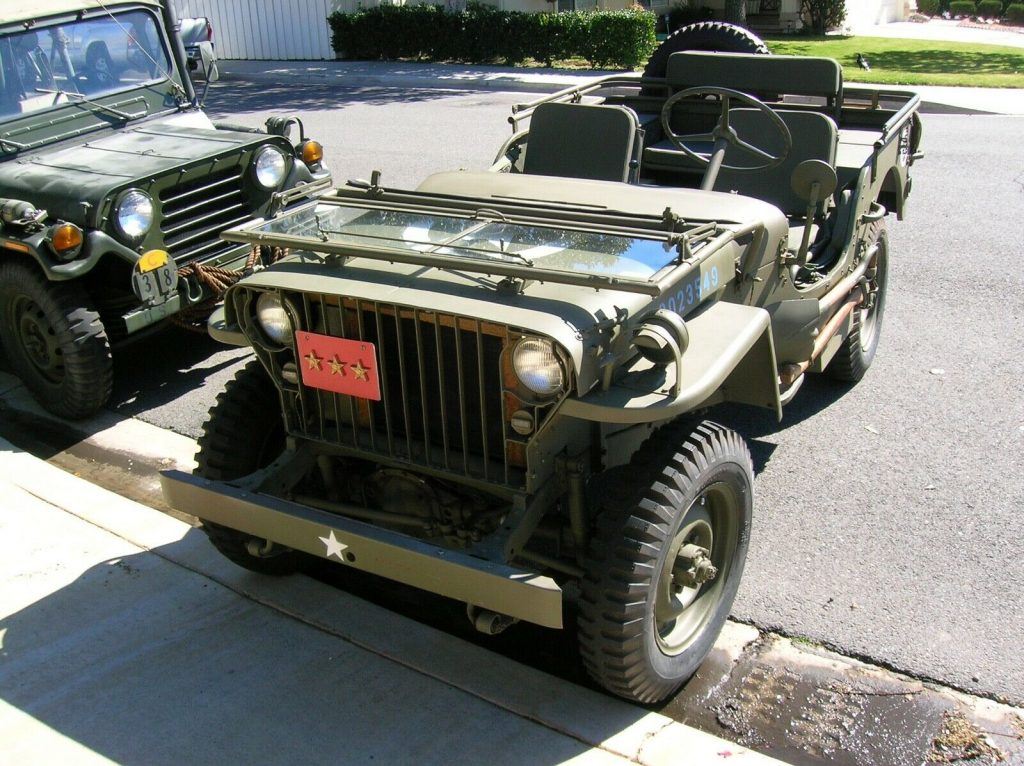 slat grille 1942 Willys MB military