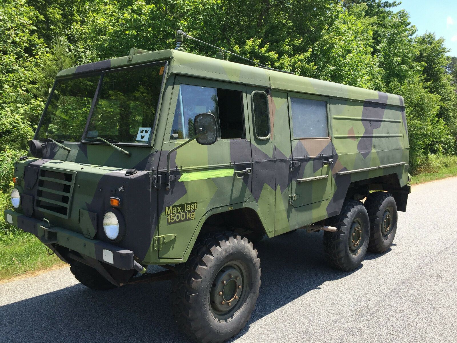 universal 1975 Volvo Tgb131 A MT, ex. Swedish military for sale