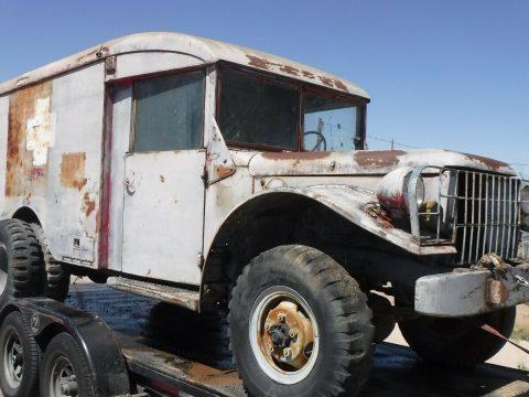 Project 1953 Dodge 4X4 Ambulance Military for sale