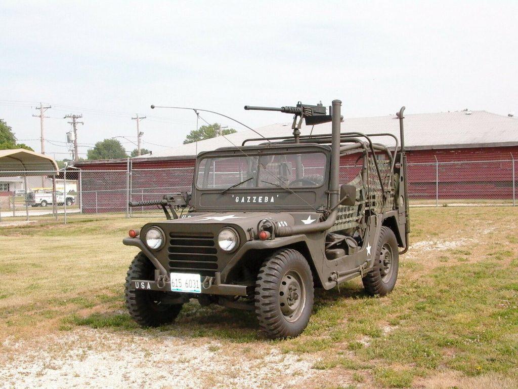 repaired and upgraded 1966 Ford M151 A1/a2 Vietnam Era Jeep military