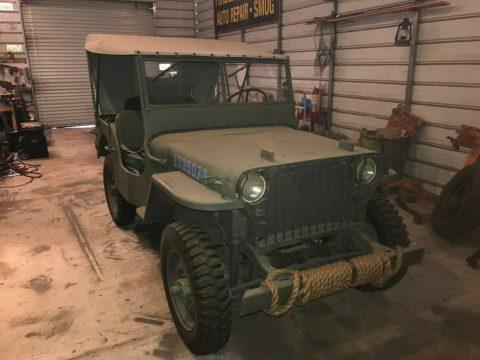 very rare 1941 Willys Slat Grille military for sale