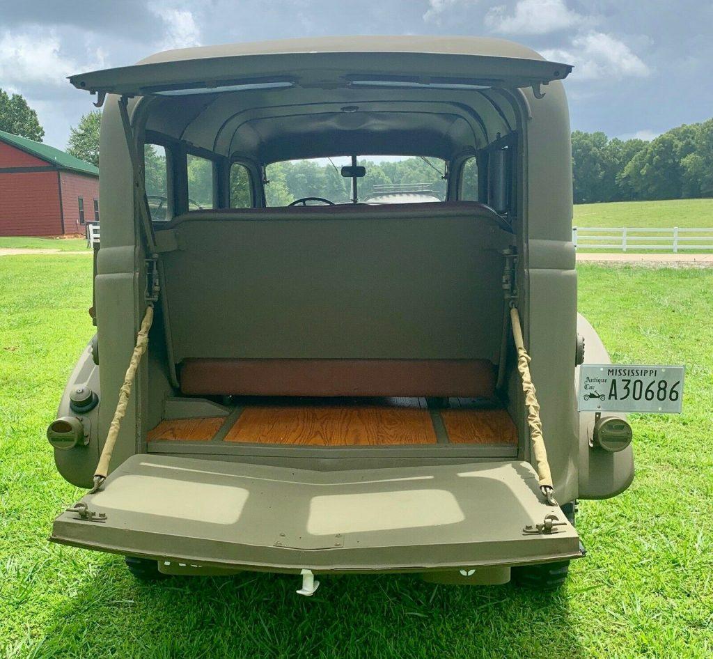 restored 1941 Dodge WC 26 Carry all military