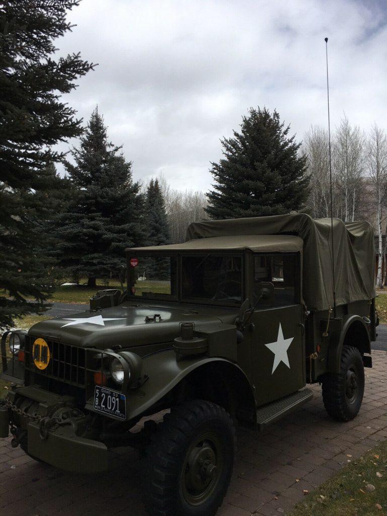 restored 1953 Dodge M 37 Truck Military