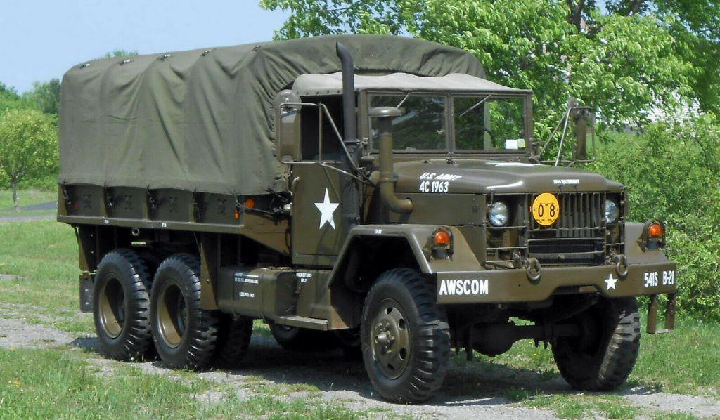 clean 1971 AM General M35a2, Deuce and a Half military