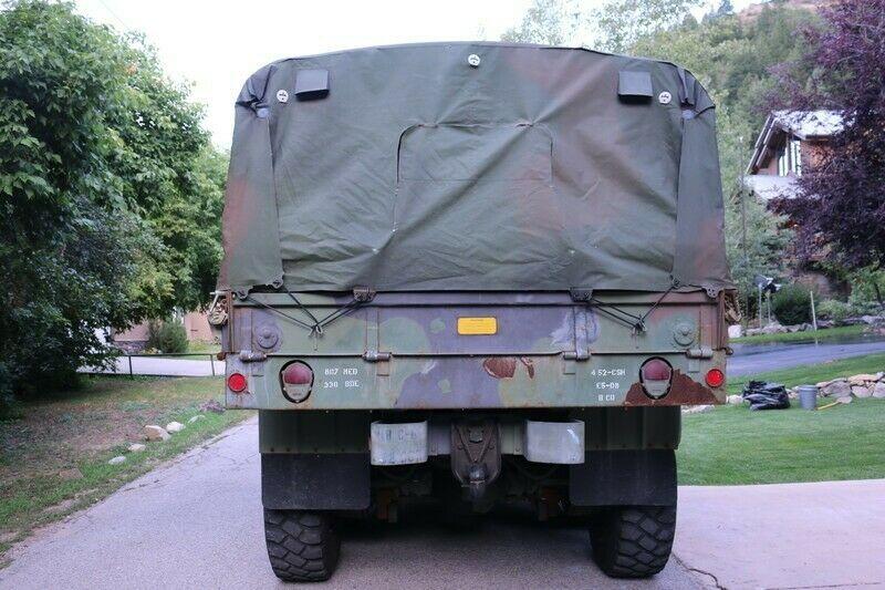strong 1990 BMY M923a2 5 Ton Truck Military