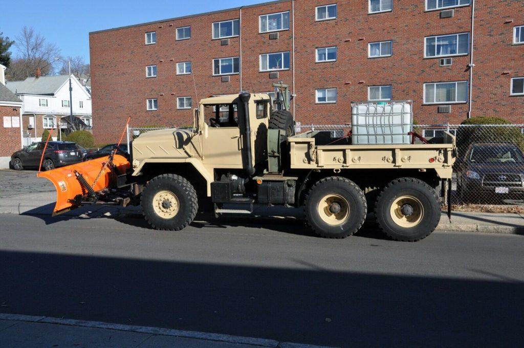 upgraded 1990 BMY 931a2 6X6 plow truck Military