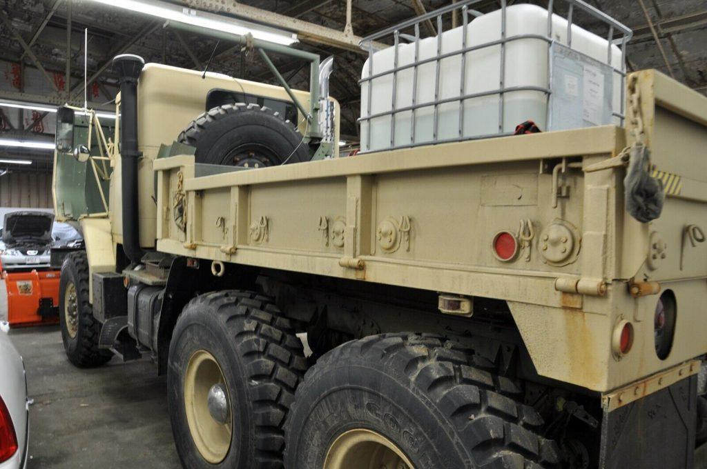 upgraded 1990 BMY 931a2 6X6 plow truck Military