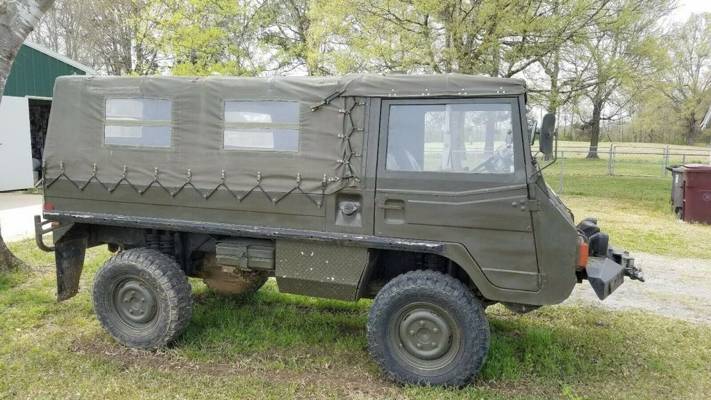 very solid 1974 Steyr Puch Pinzgauer military