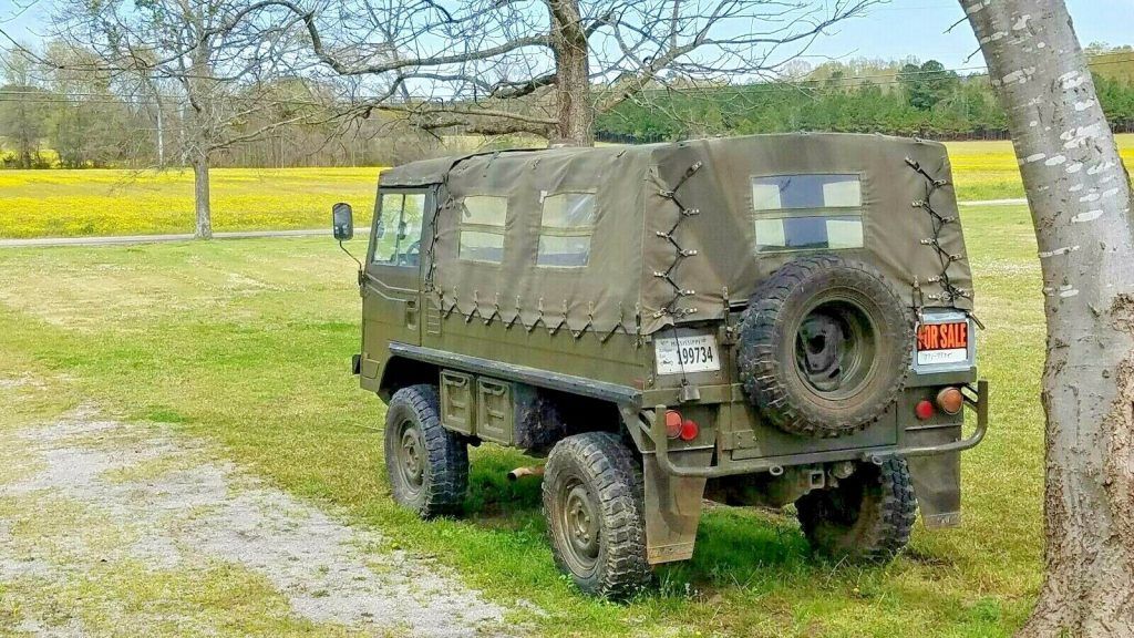 very solid 1974 Steyr Puch Pinzgauer military