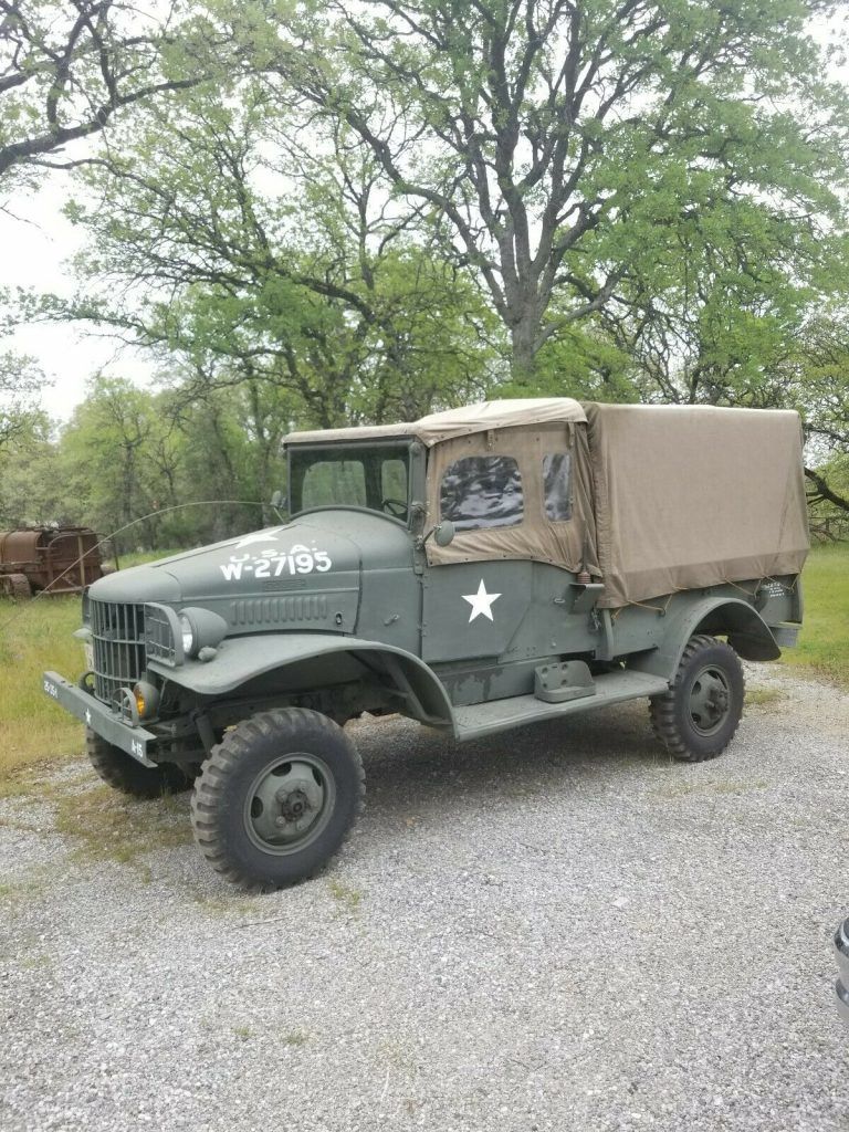 restored 1941 Dodge WC21 military