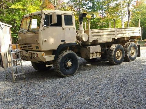 rare 1997 Stewart &amp; Stevenson 6&#215;6 cargo truck military for sale