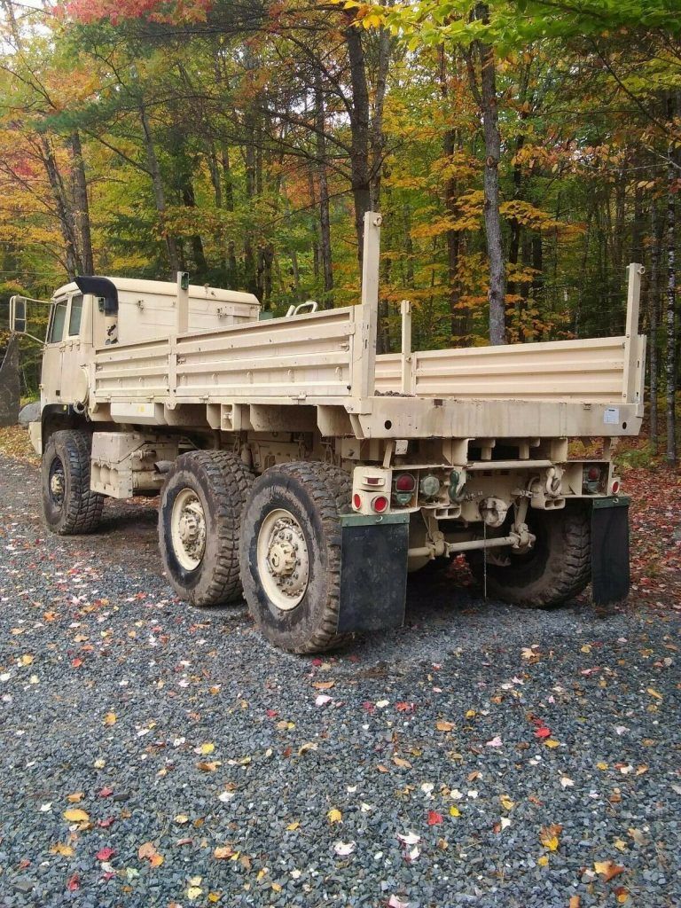 rare 1997 Stewart & Stevenson 6×6 cargo truck military