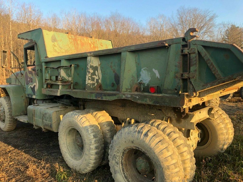 solid 1960 AM General M813 5 TON 6X6 military