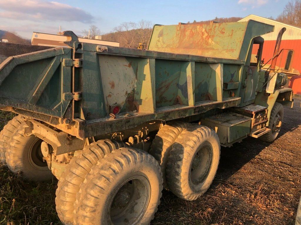 solid 1960 AM General M813 5 TON 6X6 military