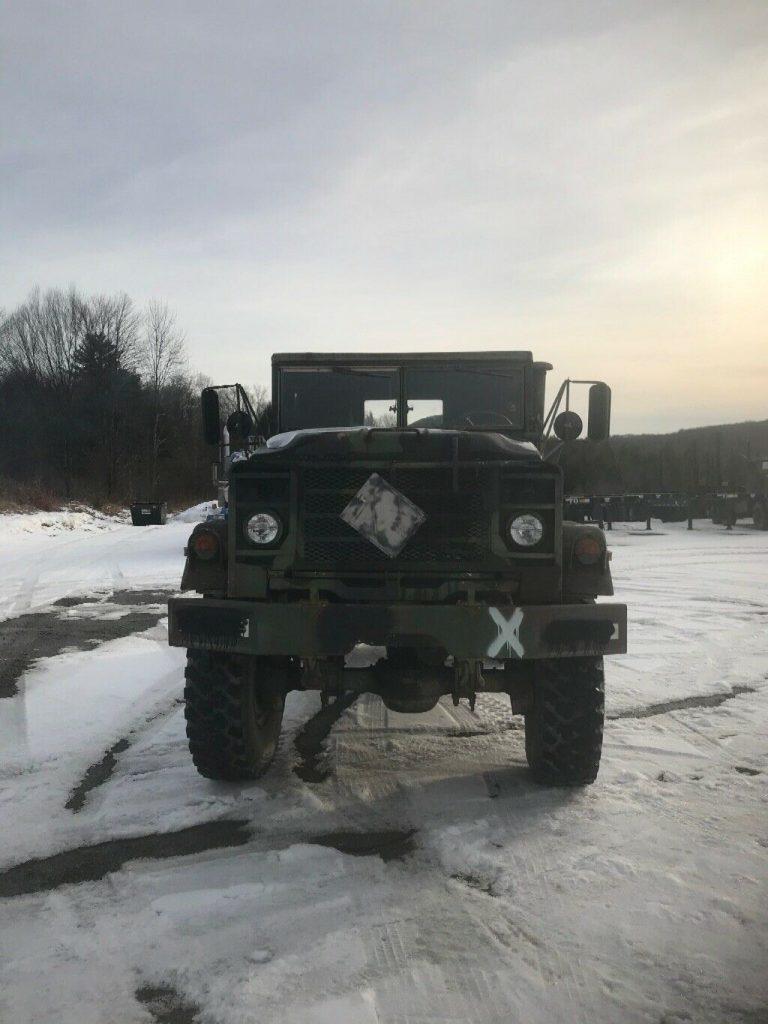 strong 1990 BMY 5 ton army truck