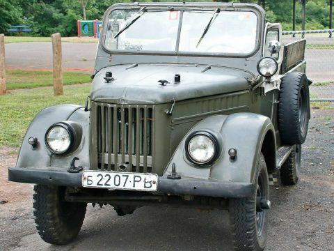 low miles 1957 GAZ 69 military for sale