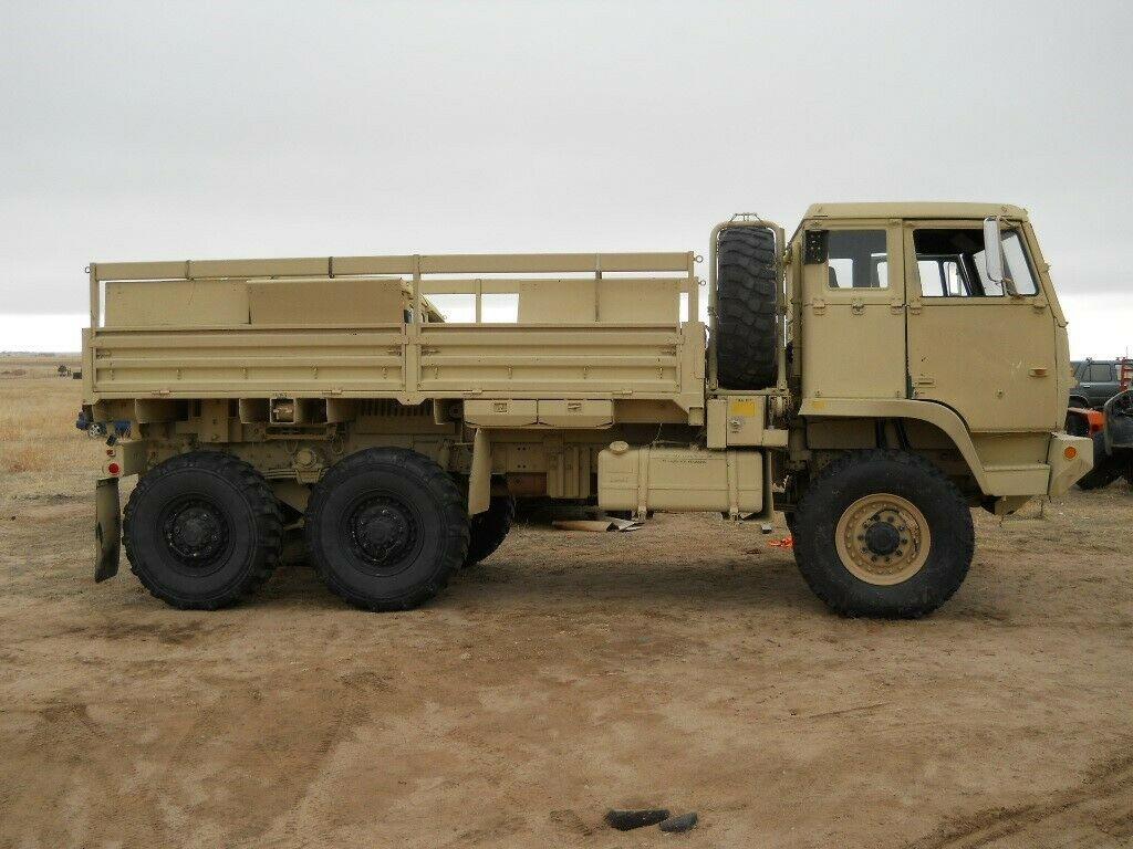 excellent shape 1998 Stewart & Stevenson M1093 MTV Air Drop 6X6 Cargo Truck military