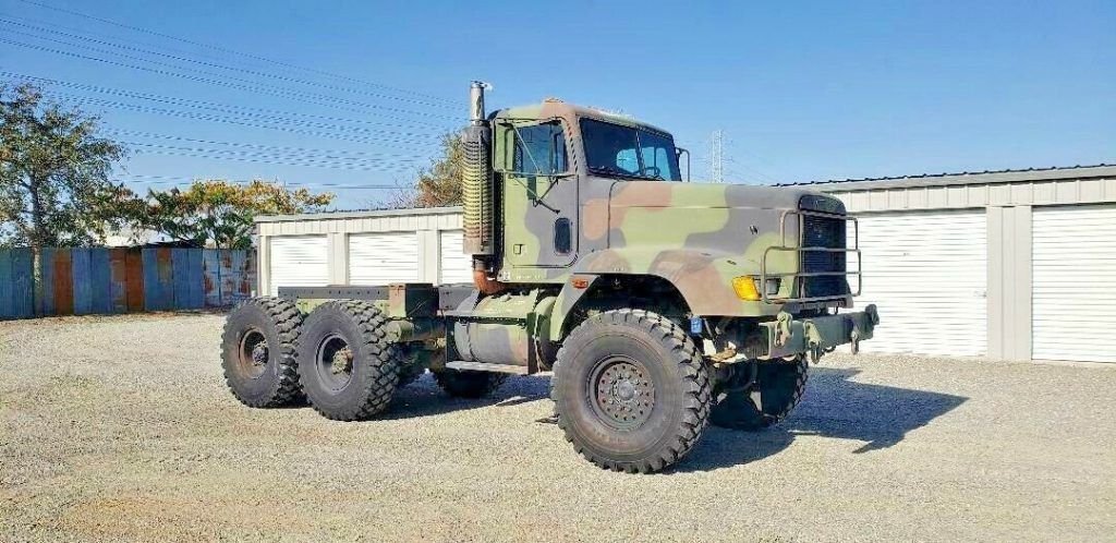 low miles 1993 Freightliner M916A1 military