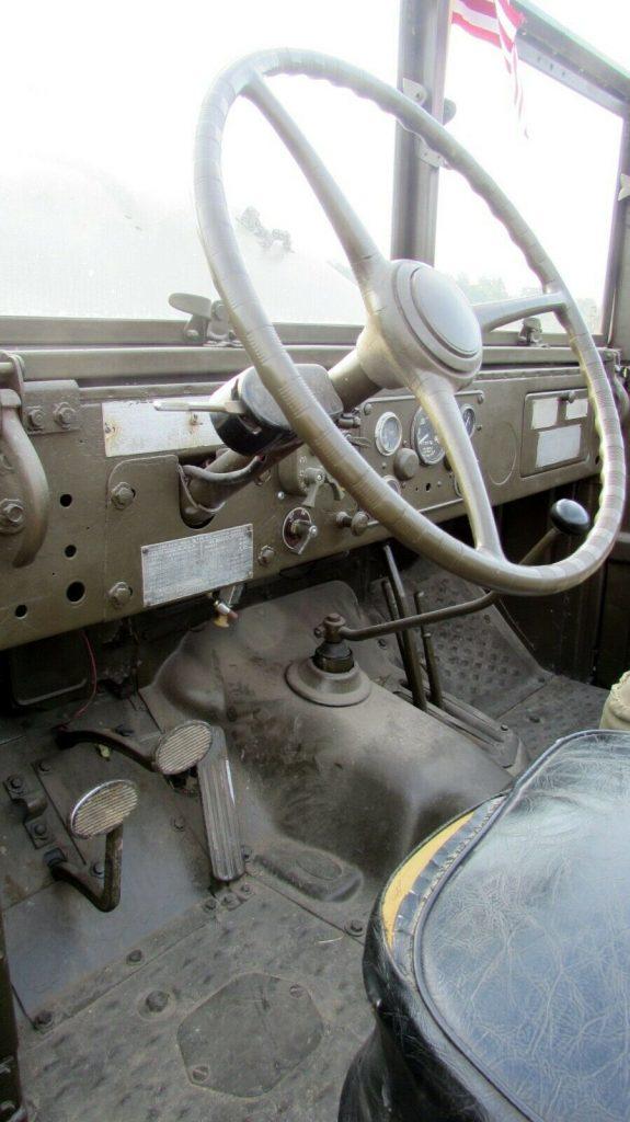 rust free 1951 Dodge M37 military