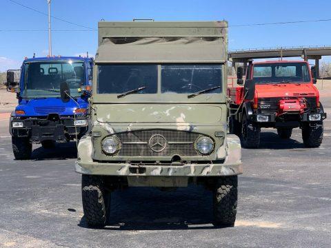mostly original 1970 Unimog 404 Swiss Radio Truck military for sale