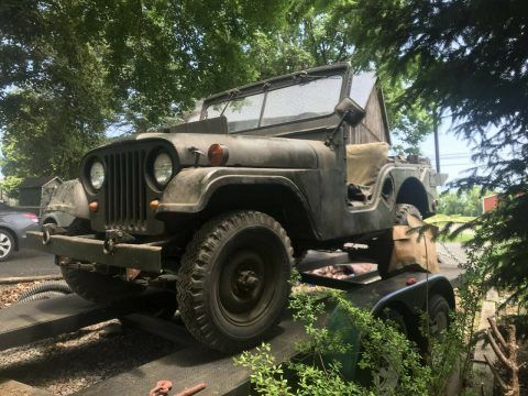 original shape 1953 Willys M38 A1 military for sale