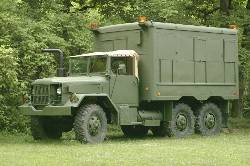 converted 1970 Kaiser truck military