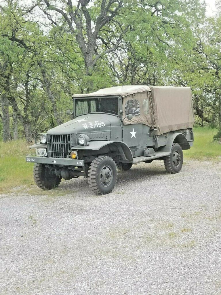 Rare Artic Package 1941 Dodge WC3 military