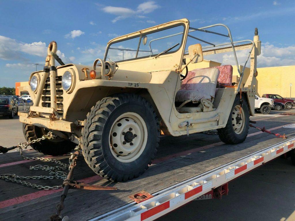 barn find 1964 Jeep M151A1 MUTT military