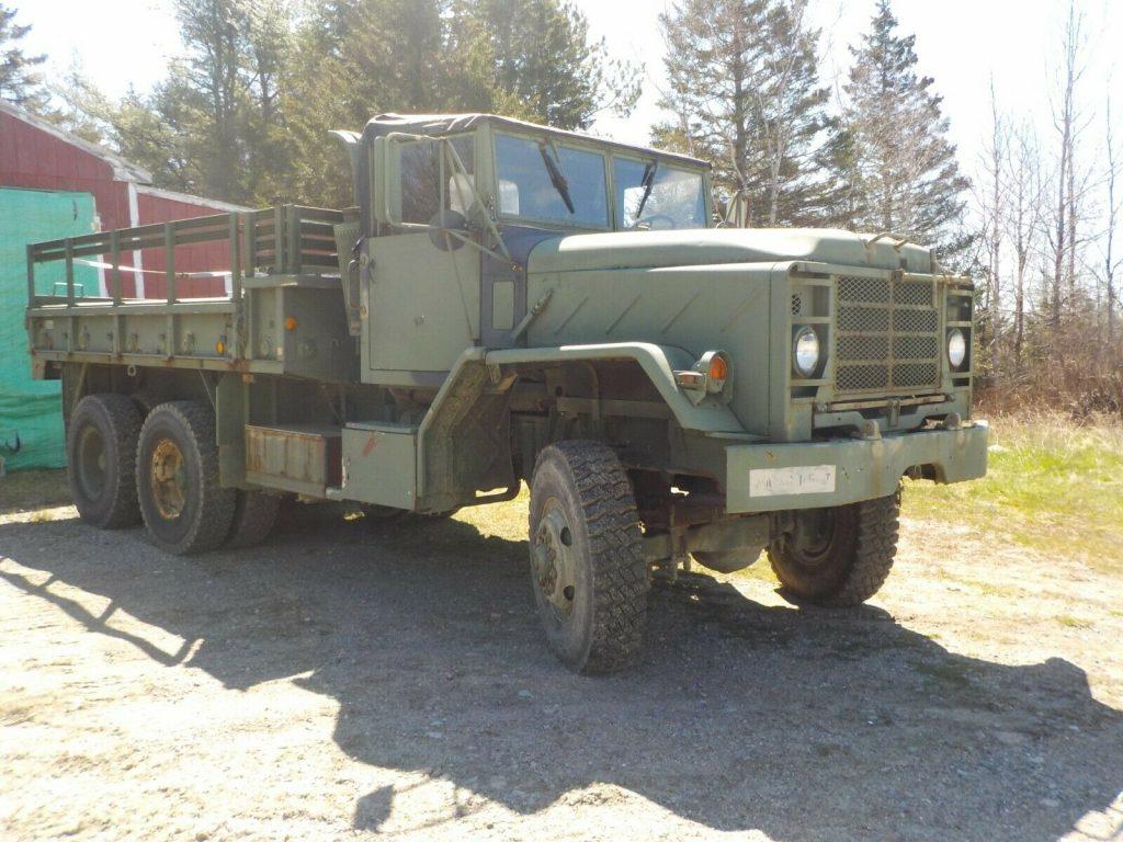 low miles 1984 AM General M 923 Cargo Truck military