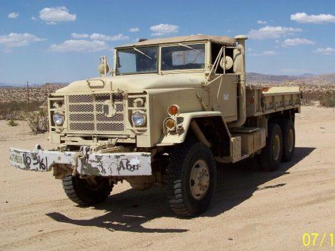 well running 1984 AM General M 925 drop side truck military for sale