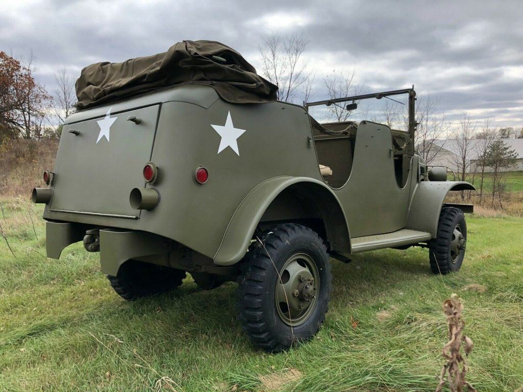 older restoration 1941 Dodge WC 24 Command Car WWII military