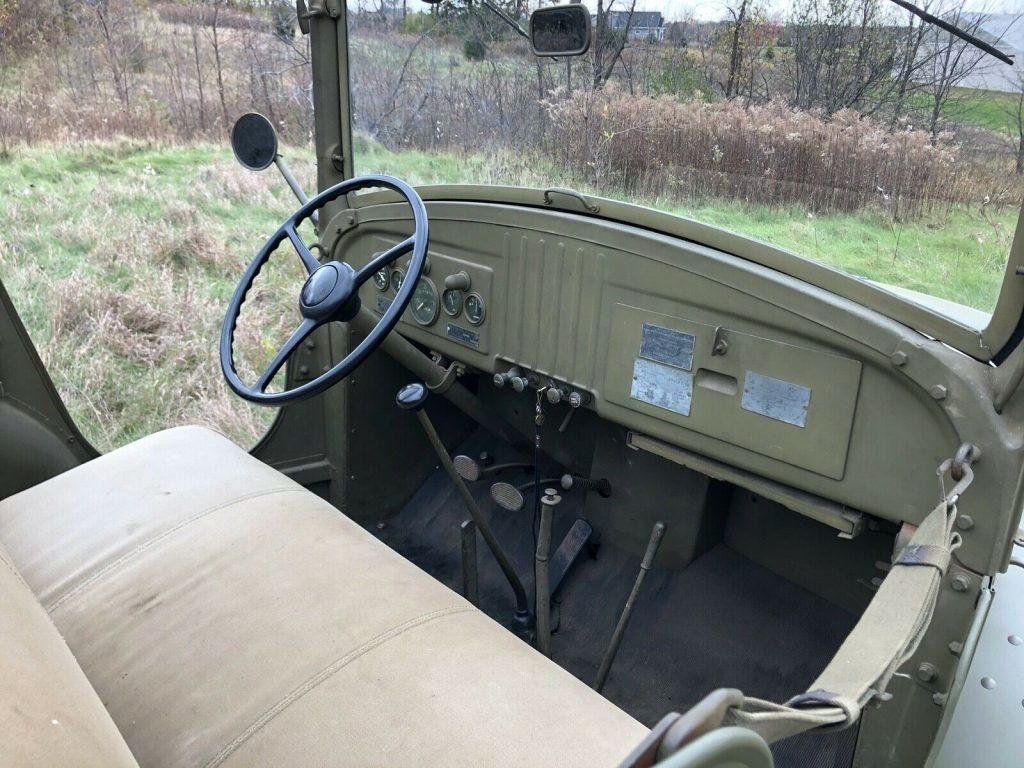 older restoration 1941 Dodge WC 24 Command Car WWII military