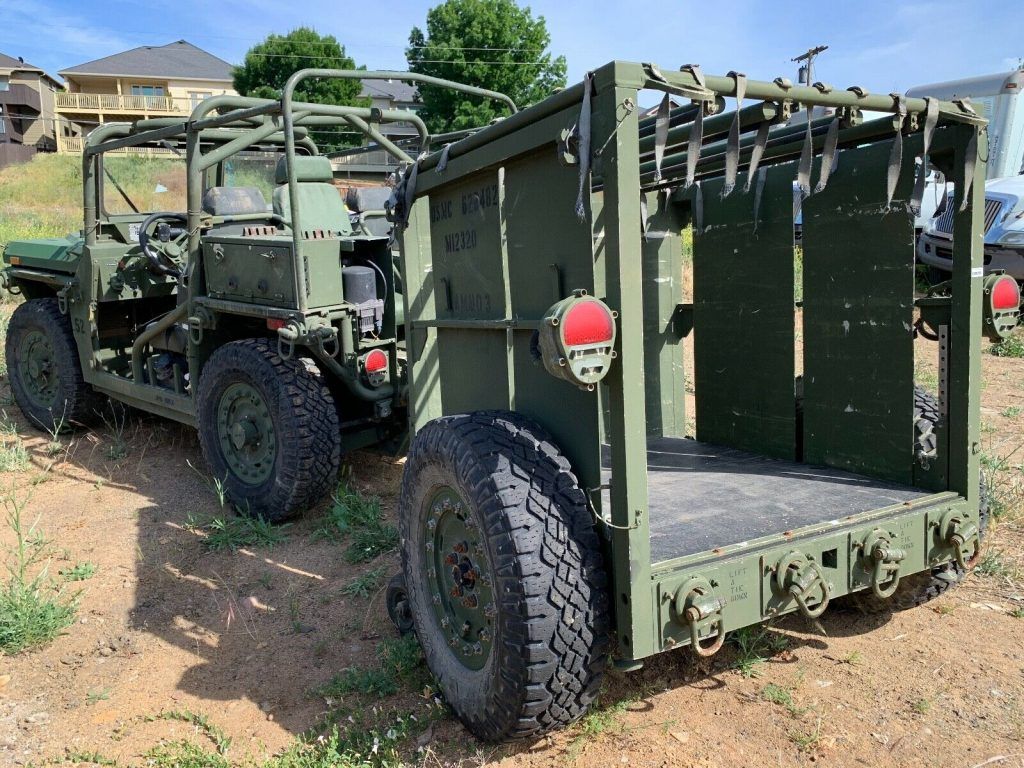 2010 General Dynamics M1163 ITV PM 4×4 Growler & 2010 M1164 ITV AT Ammo Trailer mlilitary [very clean]